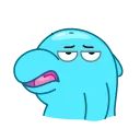 🤦‍♂️ emoji Dolphin Jumpy Telegram sticker 8 of 23