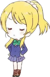 Sticker from Eli Ayase