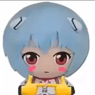 Sticker from rei plush