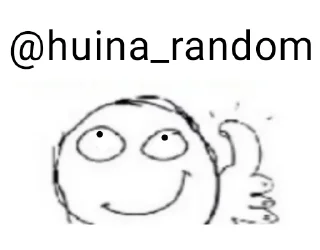 Sticker from Хуйня на рандоме @huina_random