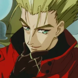 🥰 emoji Vash Stampede by @ZitiZont Telegram sticker 6 of 15