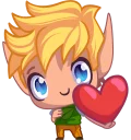 ❤ emoji Toby Telegram sticker 7 of 30