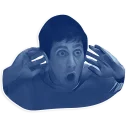 😋 emoji Donnie Darko Telegram sticker 12 of 18