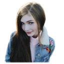 😏 emoji Karina by @sinnerinside Telegram sticker 7 of 28