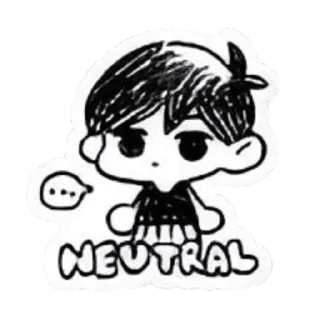 Sticker from omori stickers!!