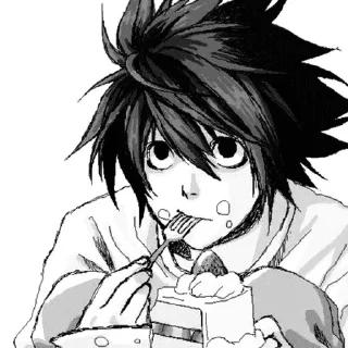 Sticker from L Lawliet