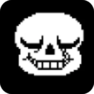 👍 emoji Gg!underfell sans - создатель @Lazy_bonehead_sans Telegram sticker 9 of 27