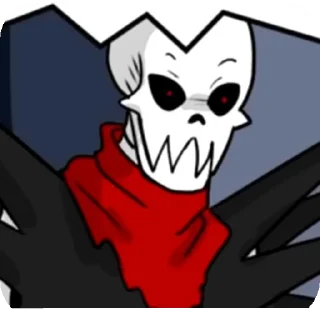 😳 emoji Underfell papyrus Telegram sticker 10 of 51
