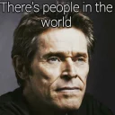 Sticker from there's people in the world