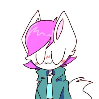 Sticker from Мендичка :^ (создала стикер сама менди кенди)