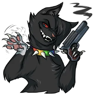 😎 emoji Warrior cats Telegram sticker 11 of 16