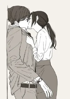 Sticker from anime love