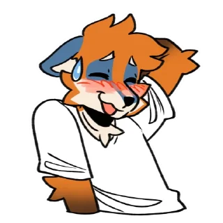 🙈 emoji @kamithefox Telegram sticker 23 of 58