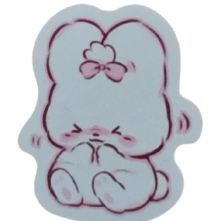 🥰 emoji bunny | @newlife2022z Telegram sticker 5 of 25