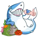 Sticker from It's a Shark!