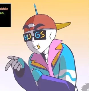 🥰 emoji БОЛЬШЕ ⇨ @CLOOBHUB ФРЕШ САНС FRESH SANS АНДЕРТЕЙЛ Telegram sticker 24 of 64