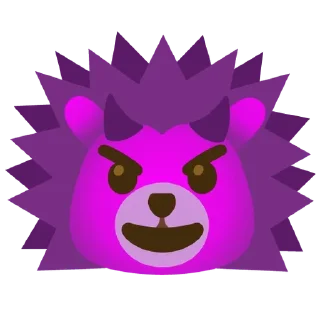🌟 emoji Aether the hedgehog Telegram sticker 8 of 109