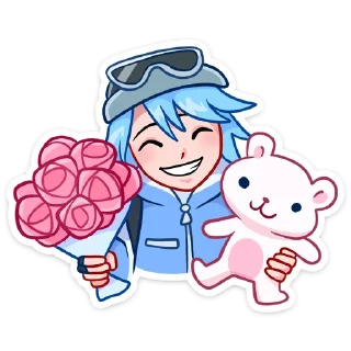 🌺 emoji Айс :: @stickroom Telegram sticker 6 of 48