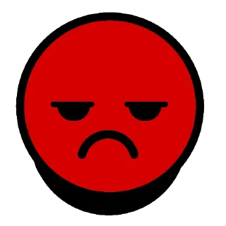 😡 emoji Значки бравл старс (ibis paint) Telegram sticker 14 of 17