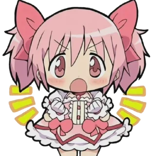 Sticker from madoka