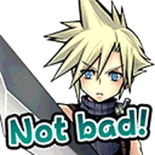 Sticker from Final Fantasy Dissidia Vol. 2