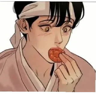 😋 emoji Яой Telegram sticker 7 of 37
