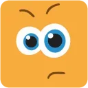 🤨 emoji Одноклассники  [@ImperialDroid] Telegram sticker 19 of 20