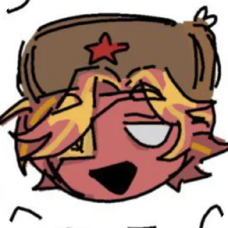 Sticker from @TgEmodziBot Немец самый лучший художник 3