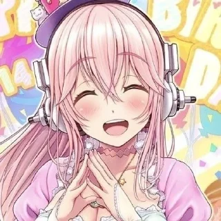 Sticker from Super Sonico @kiwiys