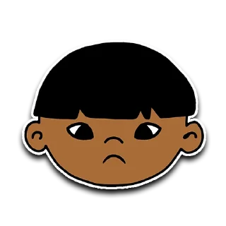 ☹️ emoji БУРЯТСКИЙ АНДЕГРАУНД Telegram sticker 9 of 31