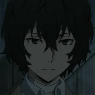 😟 emoji Dazai Telegram sticker 21 of 92
