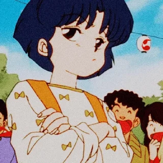 😑 emoji Ranma 1/2 @pyrozochek Telegram sticker 10 of 109