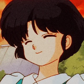 😊 emoji Ranma 1/2 @pyrozochek Telegram sticker 20 of 109