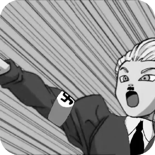 👍 emoji Драгонболл gum Telegram sticker 15 of 69