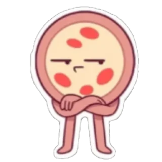 ❤️ emoji pizza Telegram sticker 13 of 21