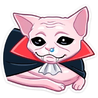 😰 emoji Вампир Рамзес (@TgSticker) Telegram sticker 23 of 48