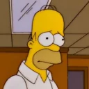 🙁 emoji Homer Telegram sticker 20 of 94
