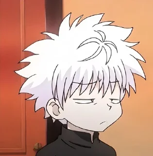 😐 emoji HxH @anime_sticks Telegram sticker 13 of 20