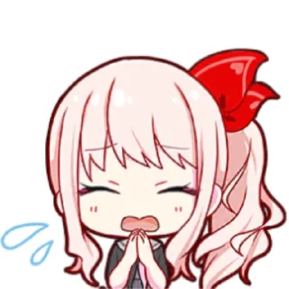 🎀 emoji Мизуки Акияма! ☆ Telegram sticker 8 of 13