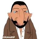 🤣 emoji @KoksalGif Telegram sticker 12 of 24