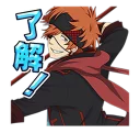 Sticker from D.Gray-man HALLOW