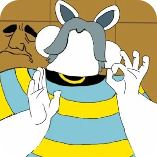 👌 emoji Temmie @AbbiStik Telegram sticker 4 of 16
