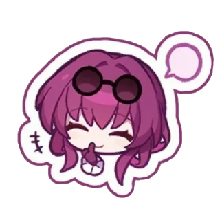 Sticker from хонкай||Кафка💗🎀