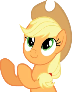 Sticker from Applejack | @MyLittlePony_bots