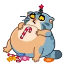 😋 emoji Snow Manul Telegram sticker 17 of 20