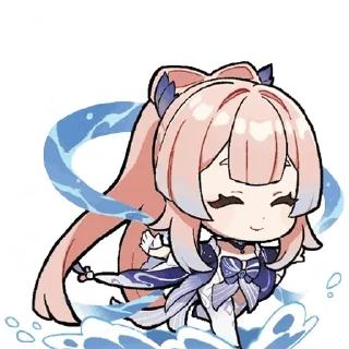 💧 emoji Genshin Collab @stickersMH Telegram sticker 8 of 39