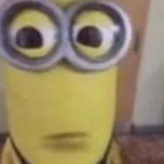 🤨 emoji minions Telegram sticker 1 of 18
