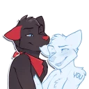 👅 emoji Stealth the fox Telegram sticker 20 of 28