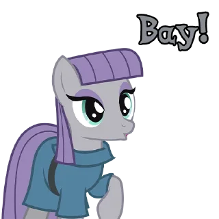 😲 emoji I'm Maud Pie | by @Ha1Gud Telegram sticker 12 of 55