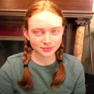 💗 emoji Sadie Sink Telegram sticker 22 of 40